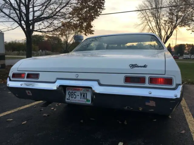 1971 Chevrolet Biscayne Barn find