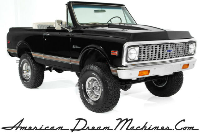 1971 Chevrolet Blazer K5,4WD,Black/White,AC