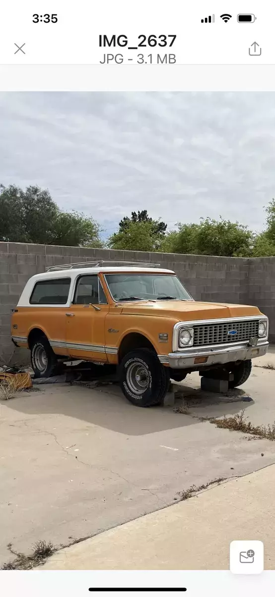 1971 Chevrolet Blazer CST