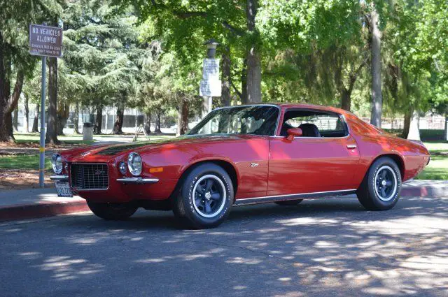 1971 Chevrolet Camaro Z28 Nut & Bolt Restoration, Show Quality