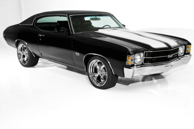 1971 Chevrolet Chevelle Triple Black 454/365hp 4 Speed AC