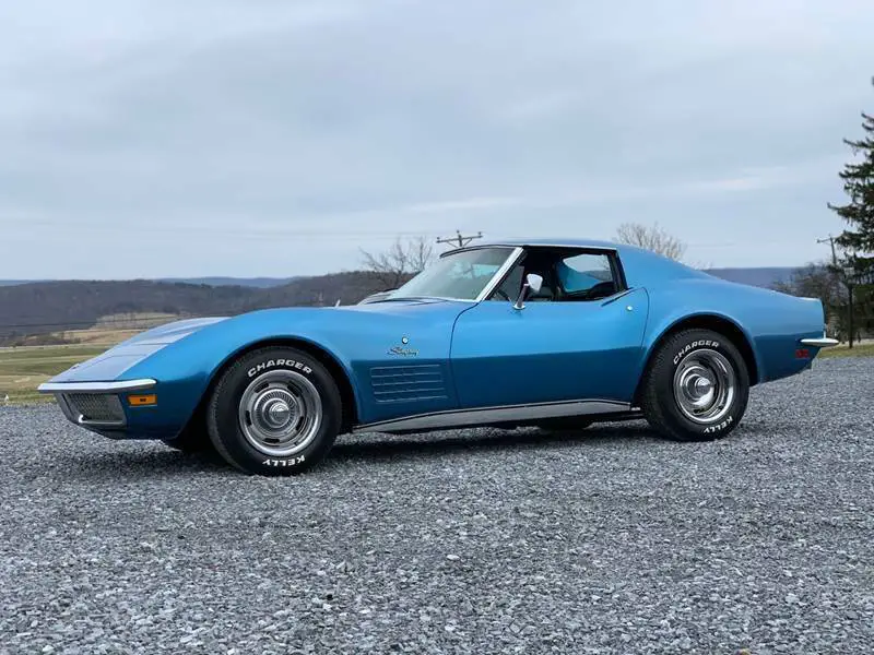 1971 Chevrolet Corvette Blue/blueÂ pbÂ psÂ a/c