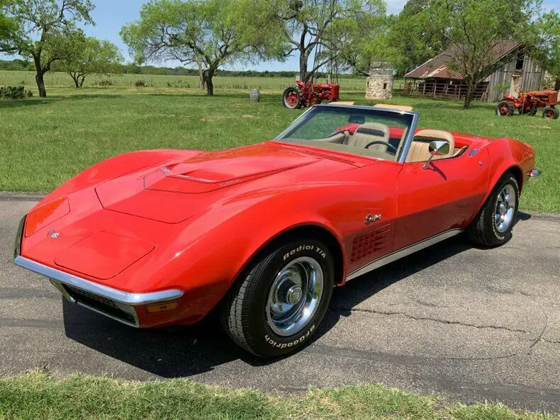 1971 Chevrolet Corvette Stingray, #s Matching LT-1, 4-Speed