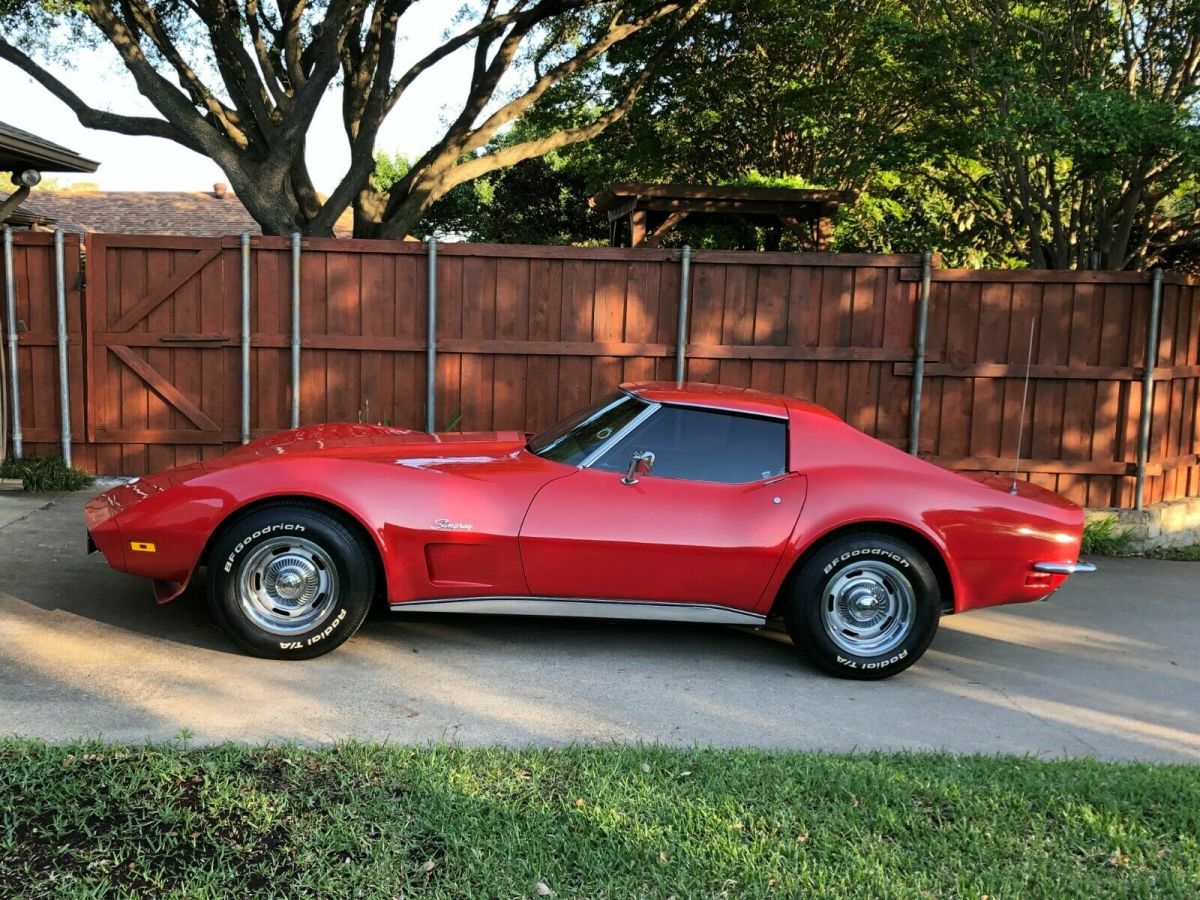 1973 Chevrolet Corvette Stingray V8 350 T-Top Classic Collector Car Coupe