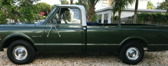 1971 Chevrolet C-10 double green