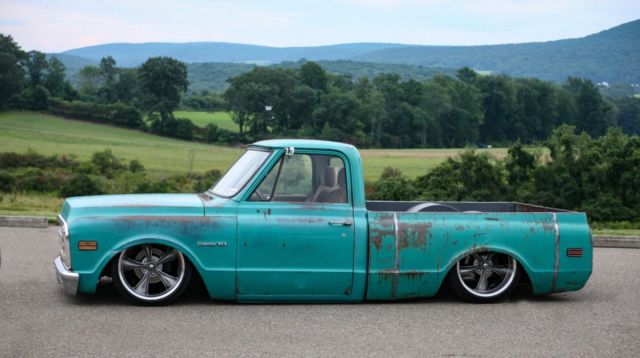 1971 Chevrolet C-10 shaved,frenched,chanelled,