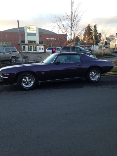 1971 Chevrolet Camaro purple