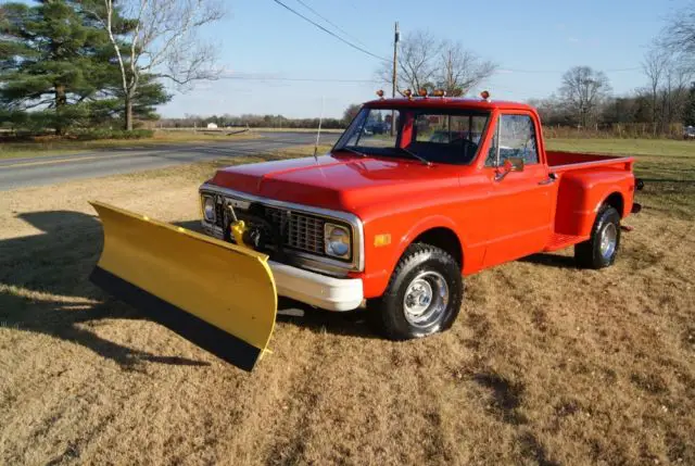 1971 Chevrolet C-10 k10 Stepside 4x4