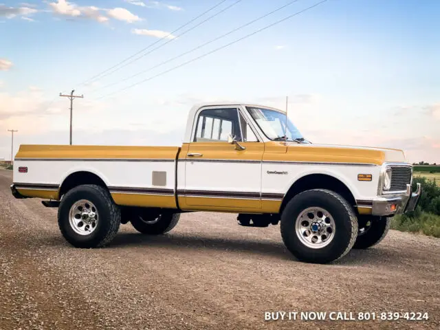 1971 Chevrolet C-10 K20 CHEYENNE 4WD CUSTOM, FULL RESTORE 420HP 454 V8