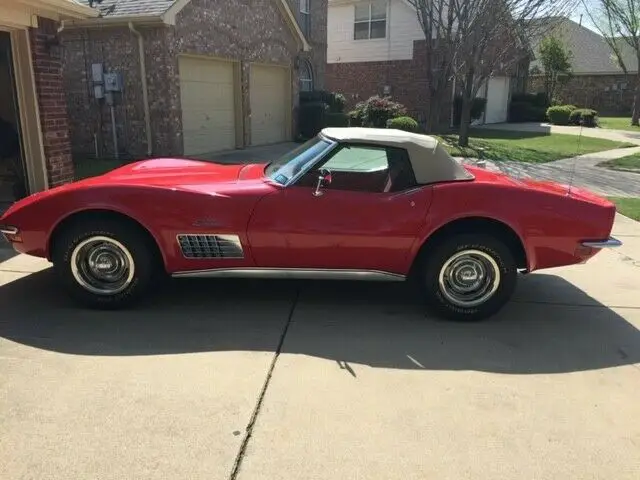 1971 Chevrolet Corvette chrome