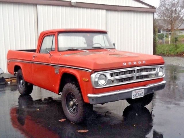 1971 Dodge Power Wagon CUSTOM D100