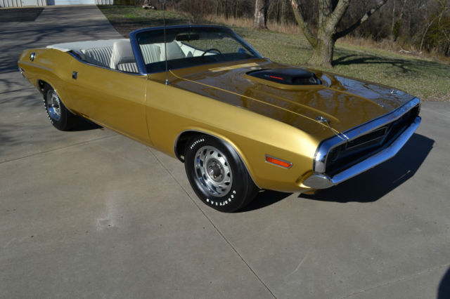 1971 Dodge Challenger Convertible 340 REAL DEAL 