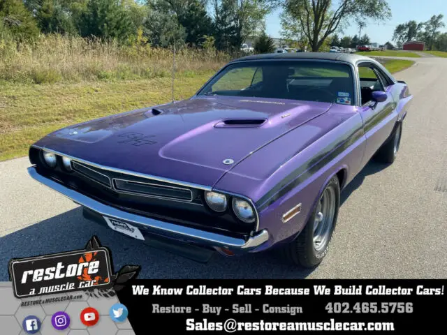 1971 Dodge Challenger R/T, 383ci Auto, Plum Crazy Purple, Texas Car, GMG