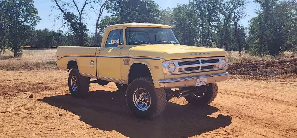 1971 Dodge D/W Series