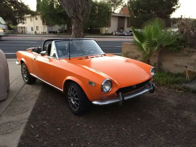 1971 Fiat 124 Spider Sport