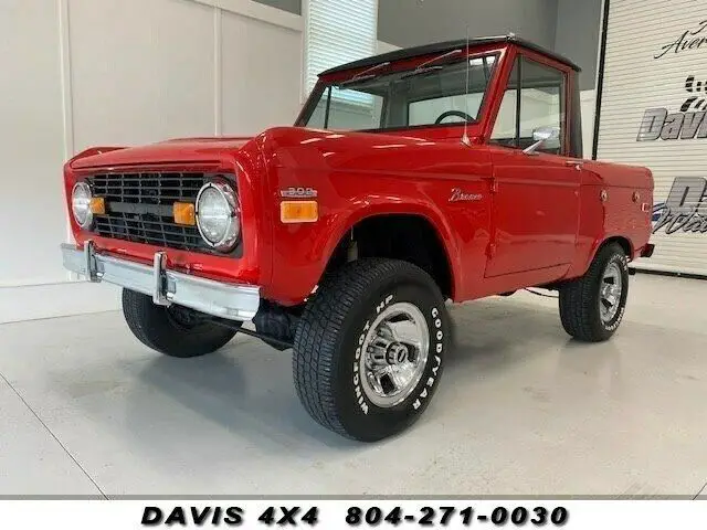 1971 Ford Bronco Half Cab Classic Restored Truck/SUV 4x4