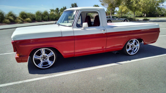 1971 Ford F-100 Customized Classic Ford F100 Short Bed Truck