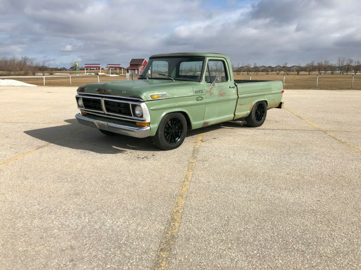 1971 Ford F-250 CUSTOM TRUCK/V8/SHORT BOX/BODY SWAP/CUSTOM BUILT