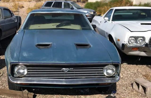 1971 Ford Mustang ram air hood