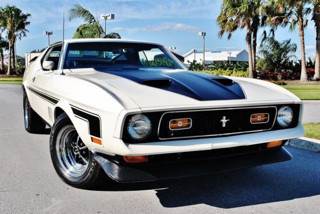 1971 Ford Mustang Mach 1 429 Cobra Jet Numbers Matching A/C