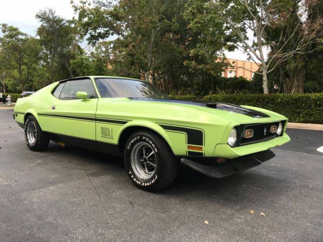 1971 Ford Mustang MACH 1 CLASSIC MUSCLE COUPE