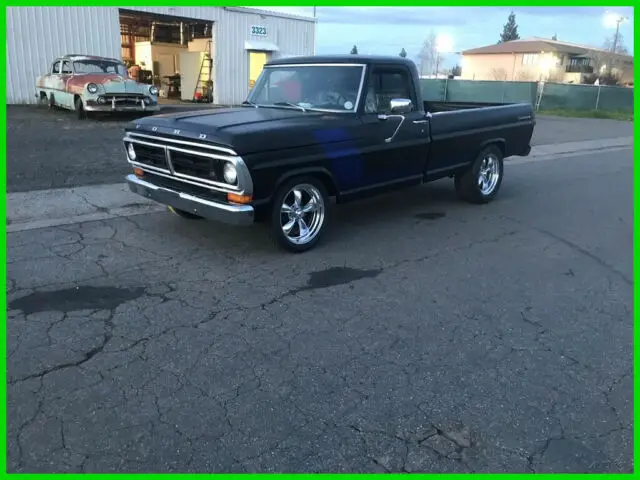 1971 Ford Sport Custom Pickup 100% Solid Steel Rust-Free California truck