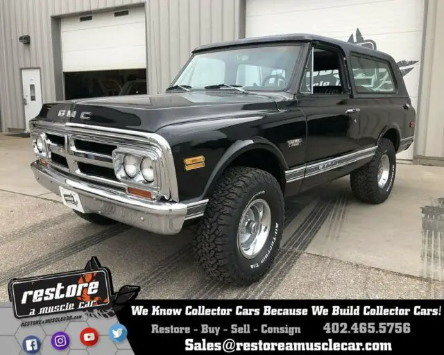 1971 GMC Jimmy K5 Blazer 4x4, 350ci, Auto, 1 Family Owned, Black