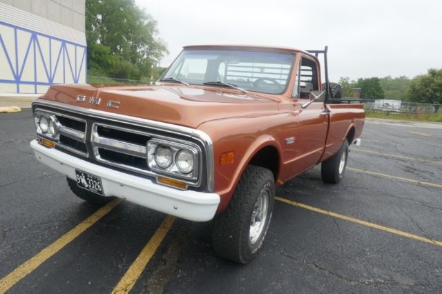 1971 GMC Pickup -K1500- 4X4 -K SERIES- COPPERHEAD  FLEETSIDE MEDIU