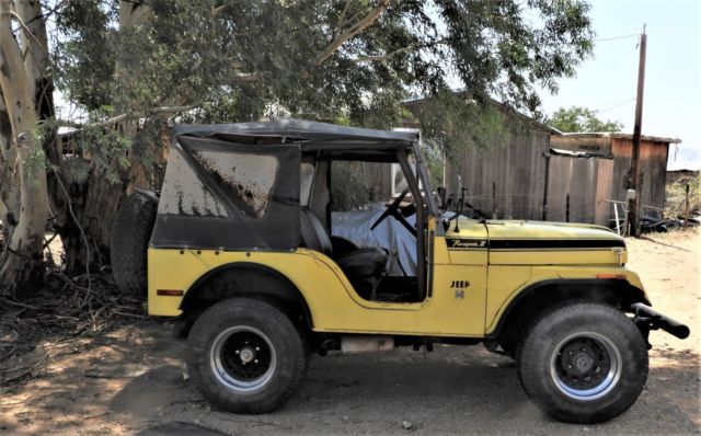 1971 Jeep CJ Renegade II Baja Yellow