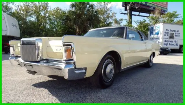 1971 Lincoln Continental MARK III FLORIDA ORIGINAL NO RESERVE!