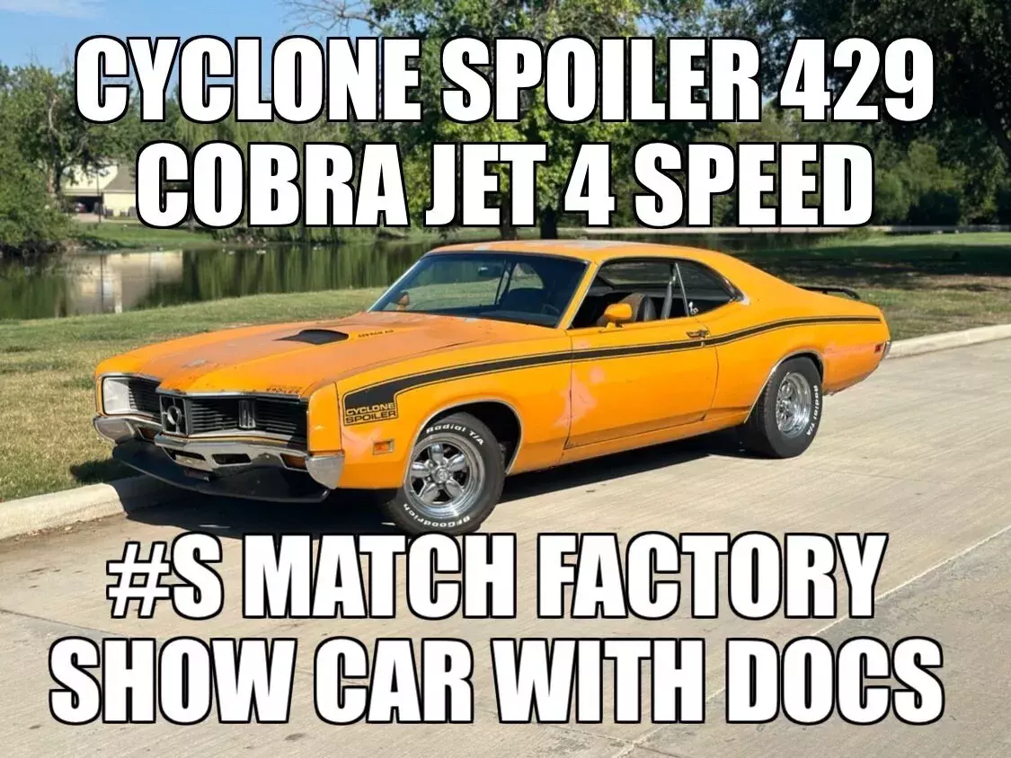 1971 Mercury Cyclone Spoiler 429 Cobra Jet 4 speed