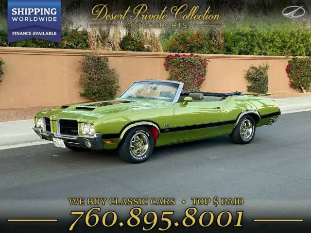 1971 Oldsmobile 442 W30 Tribute Convertible