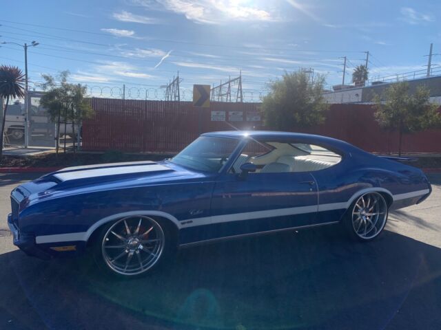 1971 Oldsmobile Cutlass Coupe Blue Rwd Automatic For Sale