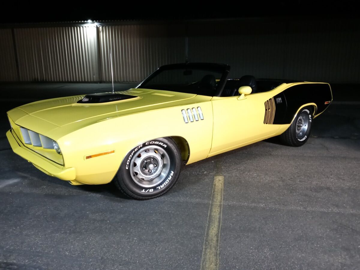 1971 Plymouth Barracuda 426 Hemi Cuda CONVERTIBLE 71