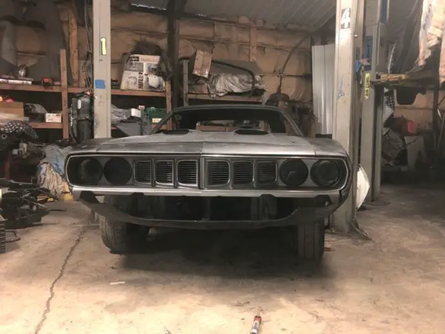 1971 Plymouth Barracuda black