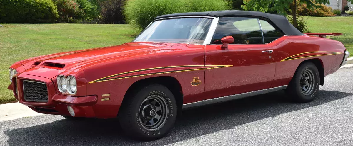 1971 Pontiac GTO Convertible 1 of 660 Final Year 400 V8