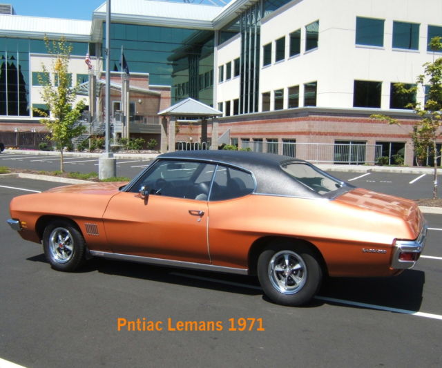1971 Pontiac Le Mans Orange