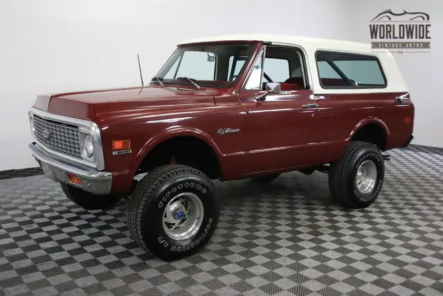 1971 Chevrolet Blazer CST RESTORED VINTAGE 4X4 CONVERTIBLE V8