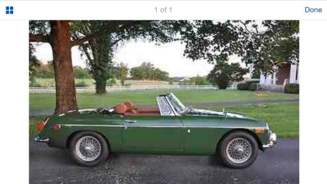 1971 MG MGB