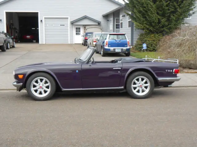 1971 Triumph TR-6 BLACK