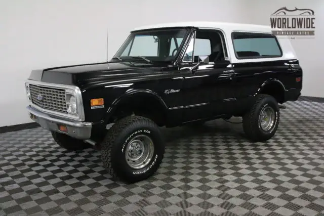 1972 Chevrolet Blazer CST COLLECTOR 4X4 CONVERTIBLE RARE NEW PAINT