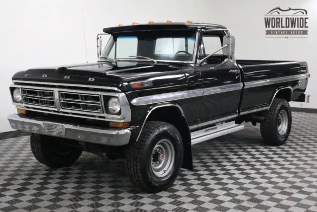 1972 Ford F-250 FRAME OFF RESTORED 4X4 REBUILT V8 GORGEOUS