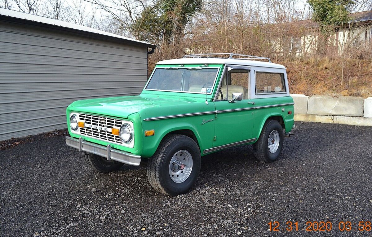 1972 Ford Bronco SPORT 302 3SPD PS 4WD