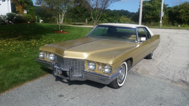 1972 Cadillac DeVille Base Hardtop 2-Door