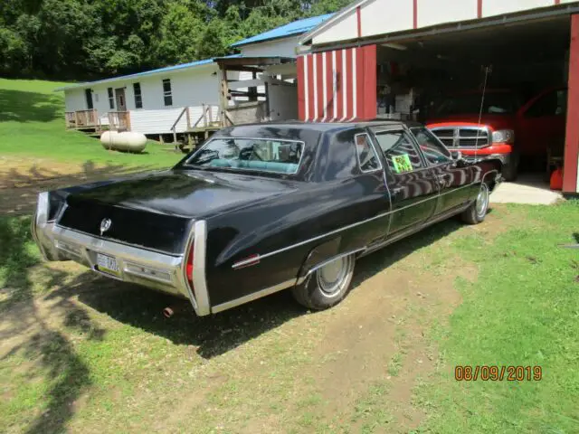 1972 Cadillac DeVille chrome