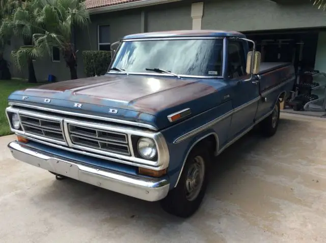 1972 Ford F-250 Camper special