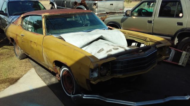 1972 Chevrolet Chevelle base model v 8 matching #s