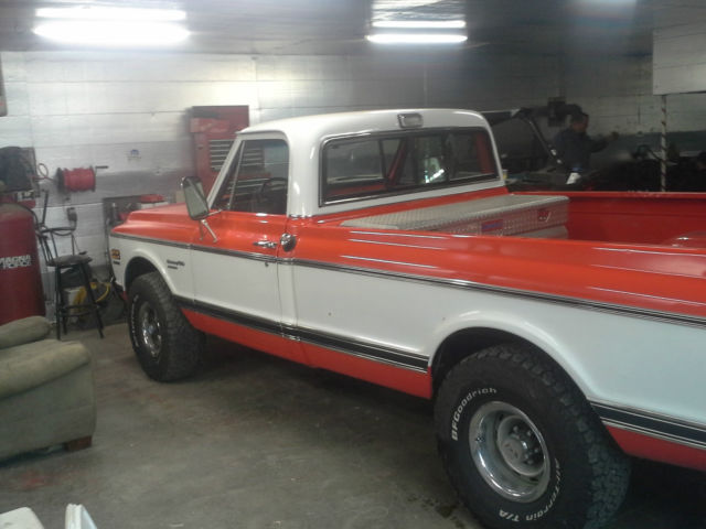 1972 Chevrolet C/K Pickup 1500 Custom full chrome for tutone