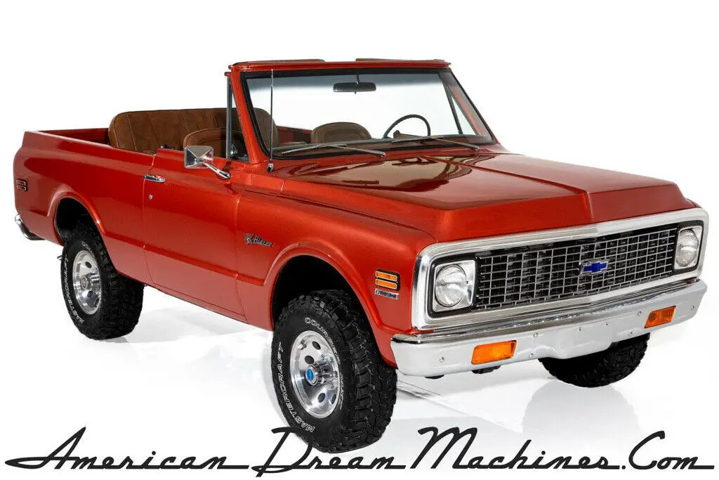 1972 Chevrolet Blazer 4x4  4-Speed 350 PS PB