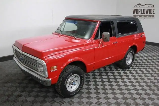 1972 Chevrolet Blazer FOUR WHEEL DRIVE CONVERTIBLE!